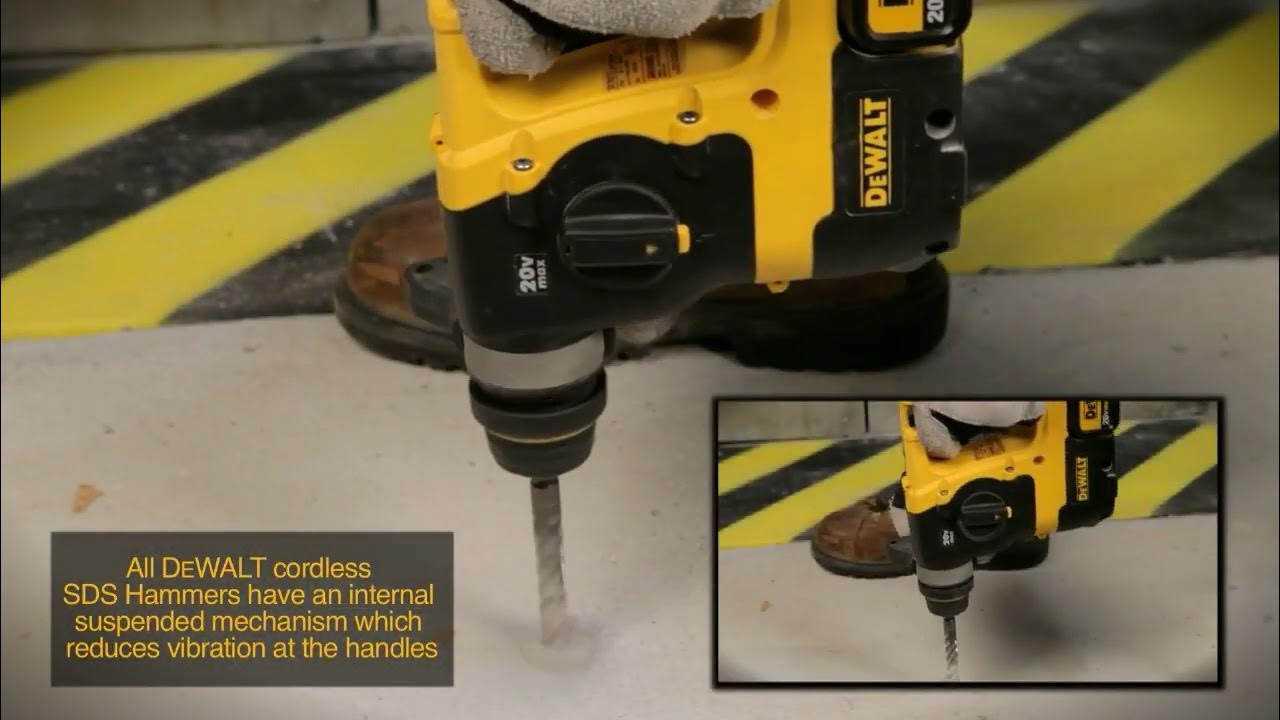 Vibration Cordless SDS Shocks DEWALT Perform & Protect™ RFBDirect