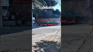 🚨 ¡TRAGEDIA EN QUERÉTARO! Explota pipa tras chocar con el tren: Reportan víctimas