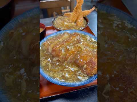 TVでも人気の黄金あんかけかつ丼！ #japanesefood #food