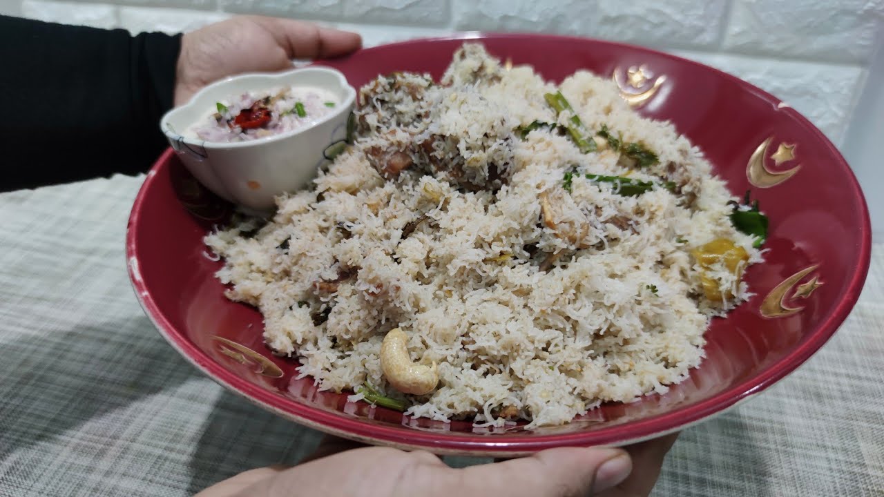 இடியாப்ப பிரியாணி / பாய் வீட்டு மட்டன் அஹனி பிரியாணி