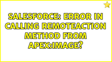 Salesforce: Error in calling remoteaction method from apex:image?