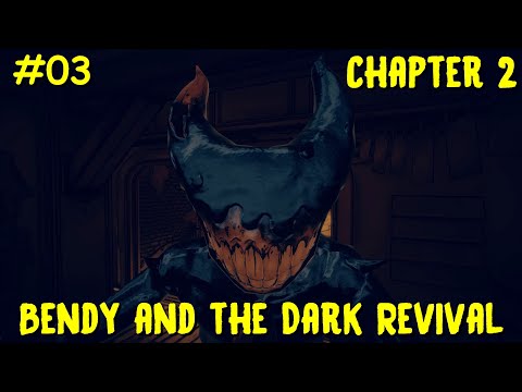 DARK REVIVAL BENDY IS HERE (this game is scary..)  Bendy Dark Revival  FanGame #1 [Chapter 1 Demo] 
