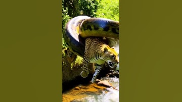 Leopard VS Python #shortfeed #animals #animalkingdom #wildlife #leopard #python #jungle