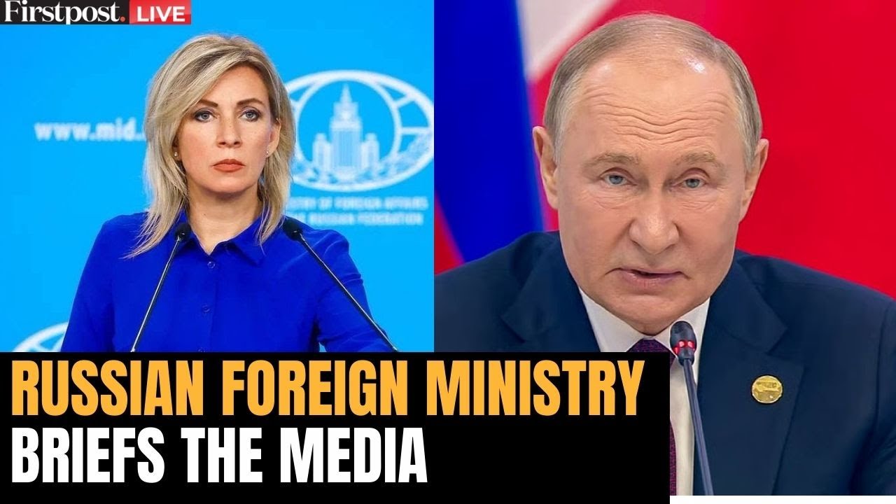 Russia MoFA LIVE: Russian Foreign Ministry Spokesperson Holds Weekly Press Briefing | N18G