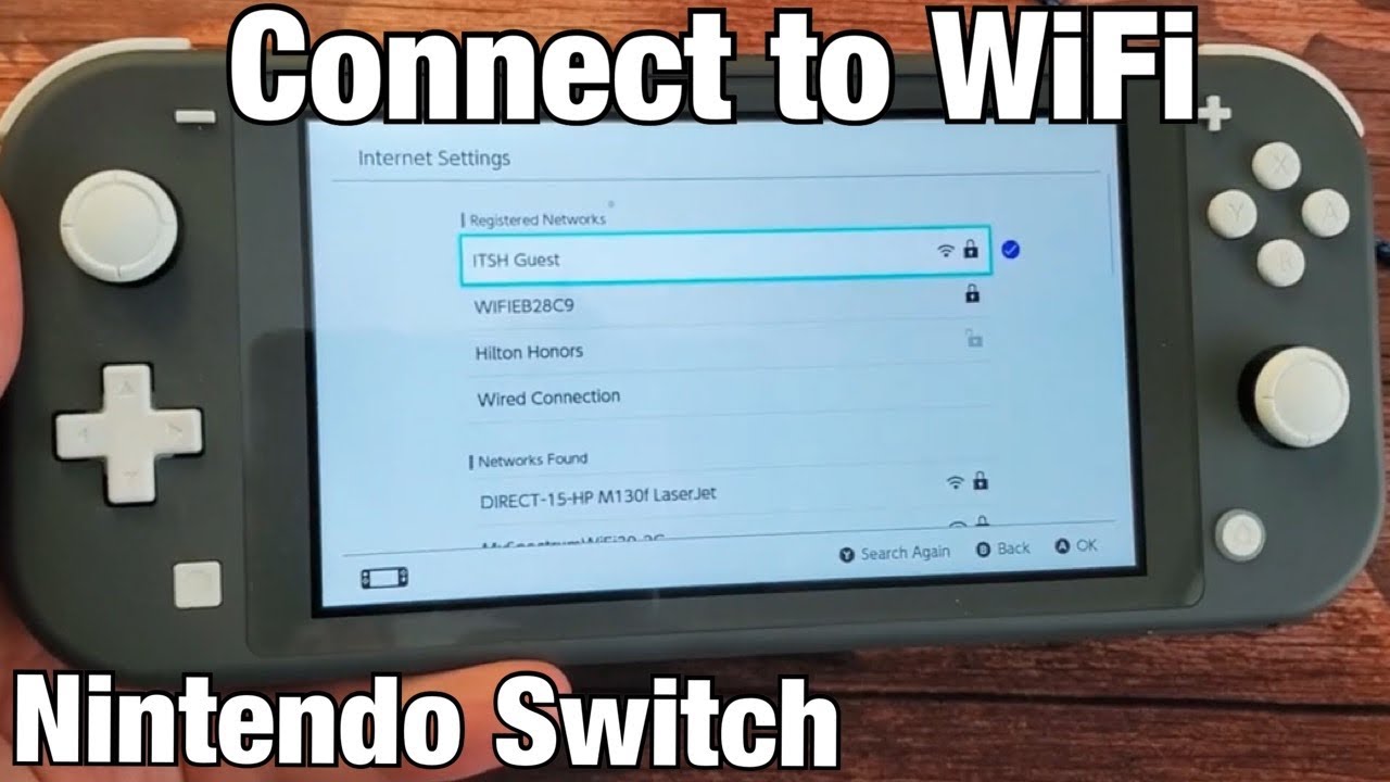 Nintendo Switch WiFi Usage Guide