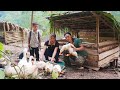 FULL VIDEO : 100 days of construction, building duck coops, building fish ponds, building farm life