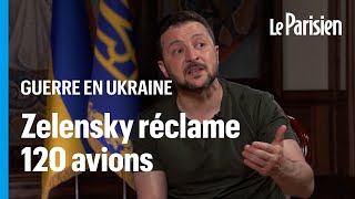 « Nous ne pouvons rien faire face à leurs systèmes » : Zelensky évoque l'avancée russe sur Karkhiv