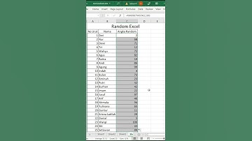 Membuat Angka Random Secara Otomatis