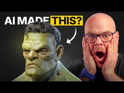 This AI Does in Seconds What Takes Hours in Blender | Meshy AI