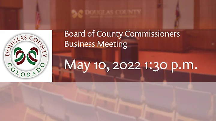 Board of Douglas County Commissioners - May 10, 20...