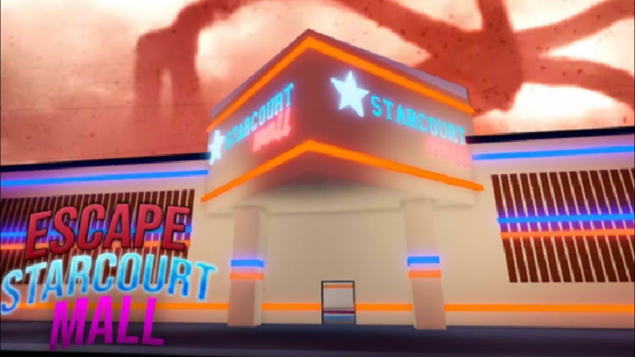 Escape Starcourt Mall Obby Roblox Youtube - starcourt mall roblox