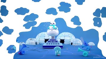 Snow Transitions Motion Graphics