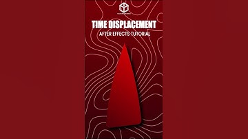 Insane Time Displacement Effect in After Effects! ⚡ | Smooth & Trippy VFX #aftereffects #mograph