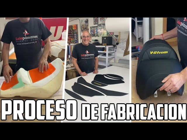 Poner GEL y VISCO a ASIENTO de MOTO