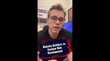 Custom Website vs Website Builders