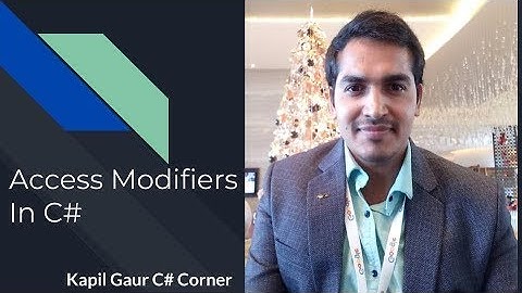 Access Modifiers in C#