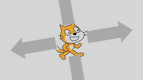 How to code arrow keys on Scratch - tutorial