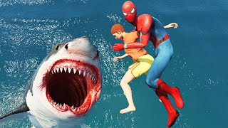 Spiderman in GTA 5 Epic Ragdolls | Funny moments vol.2 (Euphoria Physics)