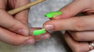 Наращивание ногтей на верхние формы первый раз наращиваю ногти на верхние формы