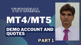 How to use MT4/MT5 Tutorial Part 1 How to Create demo Accounts and info about quotes #tutorial screenshot 5
