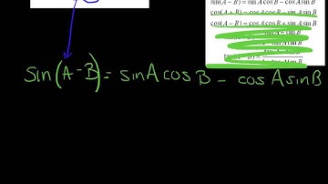 Sum and difference of two angles