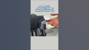 Boeing 777 Full Electronic Thrust Lever Set for Honeycomb Bravo Throttle Quadrant