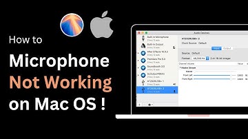 Fix- Microphone Not Working on Mac [macOS Sequoia]