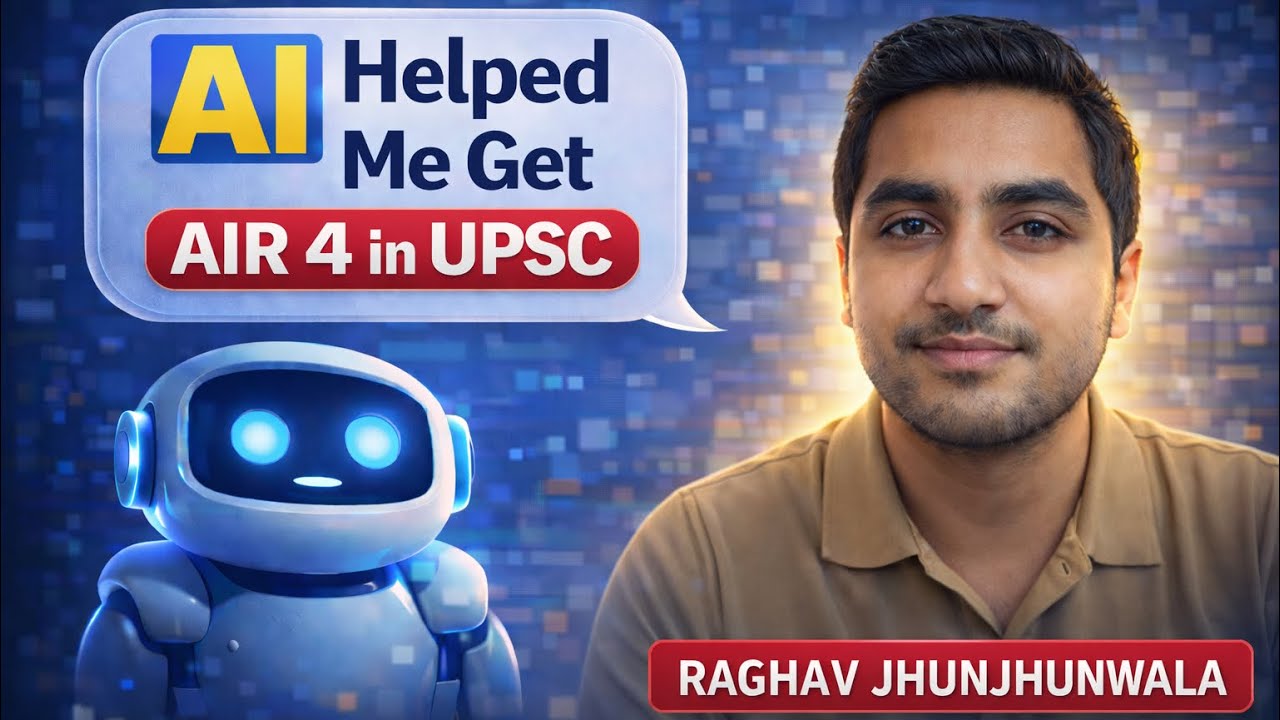 Raghav Jhunjhunwala: AIR 4 UPSC CSE 2025 | Strategy, Struggle and Success