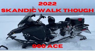 2022 skandic 900 ace walkthrough