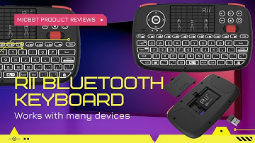 Rii Keyboard i4 Unboxing, demo and review. Excellent dual mode keyboard. Must have for PI owners.