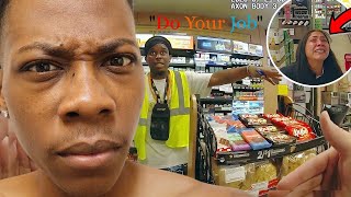 7-11 Employee Attacks Woman Picking Up Uber Eats Order | Shocking Incident Caught on Camera