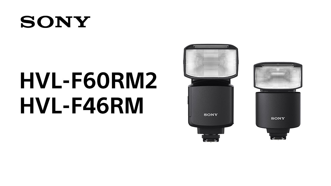 Sony HVL-F60RM2.CE7 Flash Externe sans Fil Radio commandé Noir