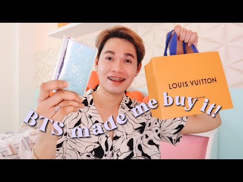 UNBOXING + REVIEW  LOUIS VUITTON FW 21 MIRROR SLENDER WALLET M80806 