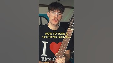 How to tune a 12 string guitar… #guitar #guitarist #12stringguitar #guitartuning #guitartips