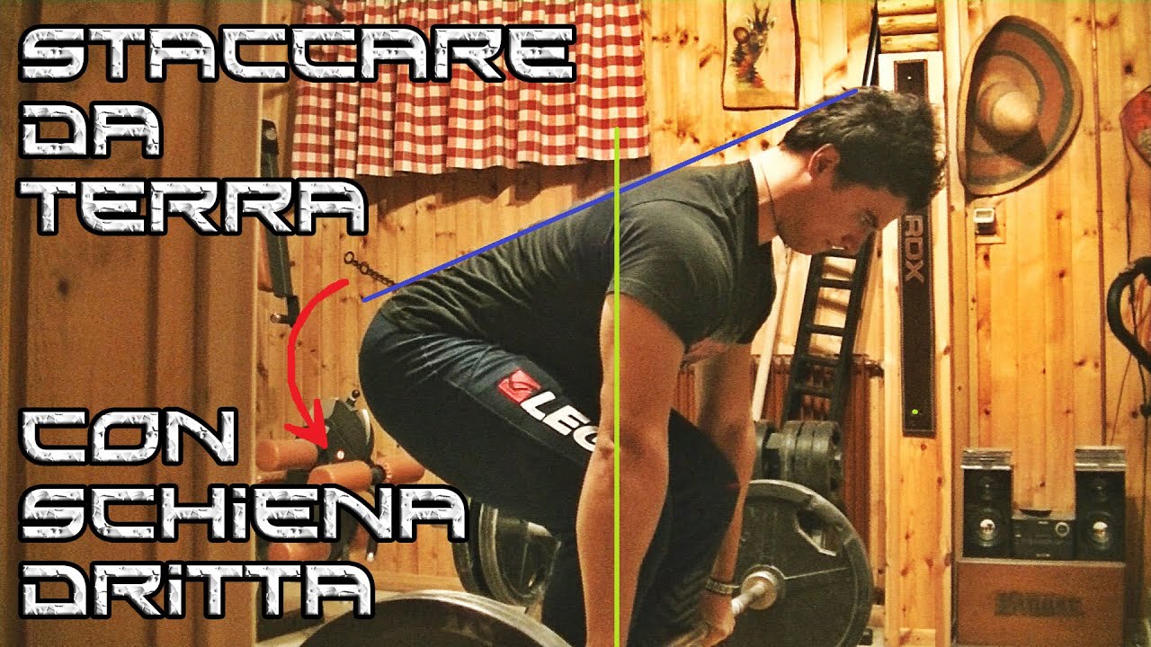 Come staccare da terra senza perdere la schiena