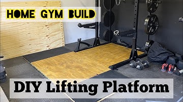 How to create a Lifting Platform - Home Gym Build Ep. 2