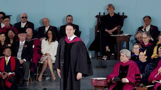 graduate speaker pete davis harvard commencement 2018