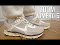 MY FAVORITE NIKE SNEAKER - NIKE ZOOM VOMERO 5 OATMEAL REVIEW & ON FEET