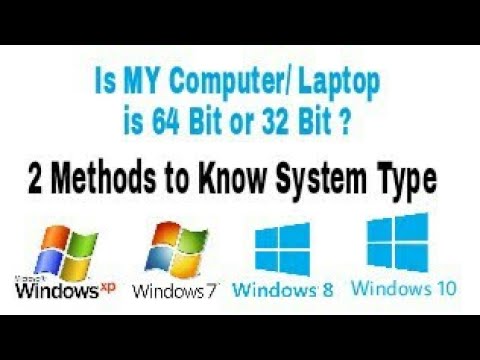 how to know is my computer is 64 bit or 32 bit windows 10 windows 8 what bit is my computer windows 10
