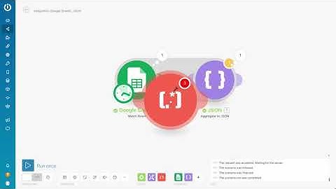 How to parse data from Google Sheets to JSON