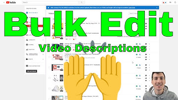How To Bulk Edit YouTube Video Descriptions | TUBEBUDDY TUTORIAL