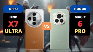 Oppo Find X7 Ultra 5G vs Honor Magic 6 Pro 5G | PHONE COMPARISON