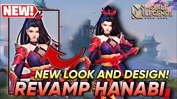 NEW HANABI REVAMP MORE GORGEOUS ! | MLBB HANABI REVAMP |