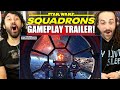 STAR WARS: SQUADRONS – Official GAMEPLAY TRAILER - REACTION!