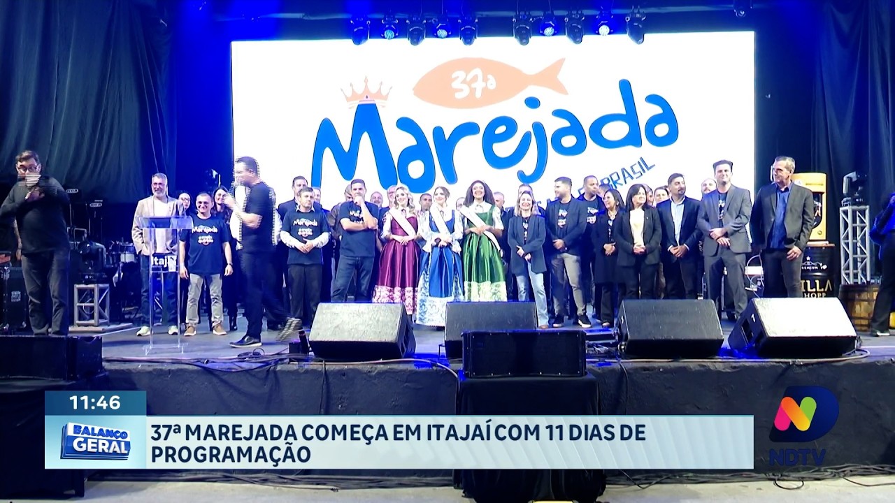37ª Marejada começa em Itajaí com 11 dias de programação
