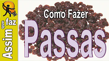Qual é a uva para fazer uva passa?