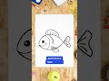 #shorts #суперкнига #рисование  #рыба   Как нарисовать рыбку?