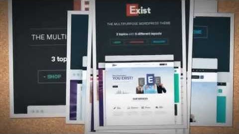 Exist Multi-Purpose WordPress Theme + Download