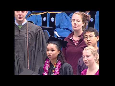 2016 Pomona College Commencement - Pomona College Glee Club