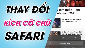 Cách thay đổi kích cỡ chữ trên iPhone và iPad
